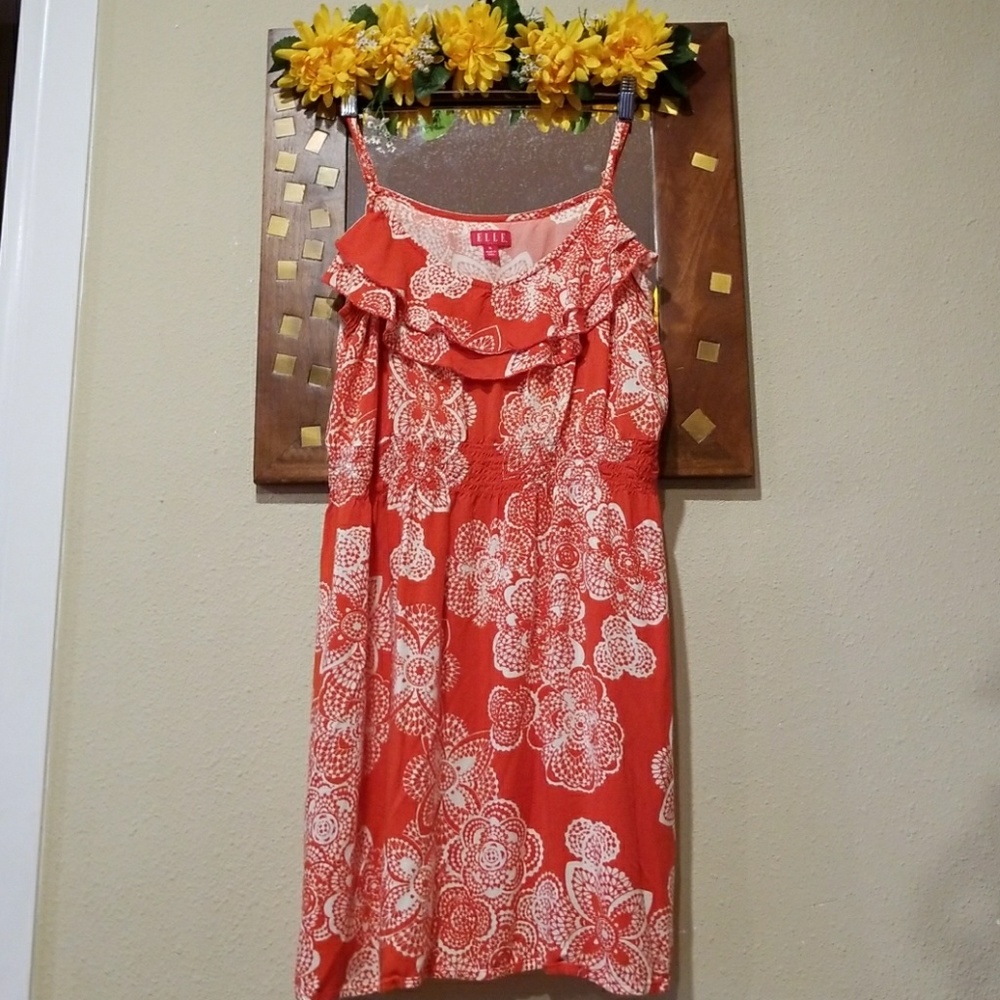 Elle Floral Print Sun dress Size XL